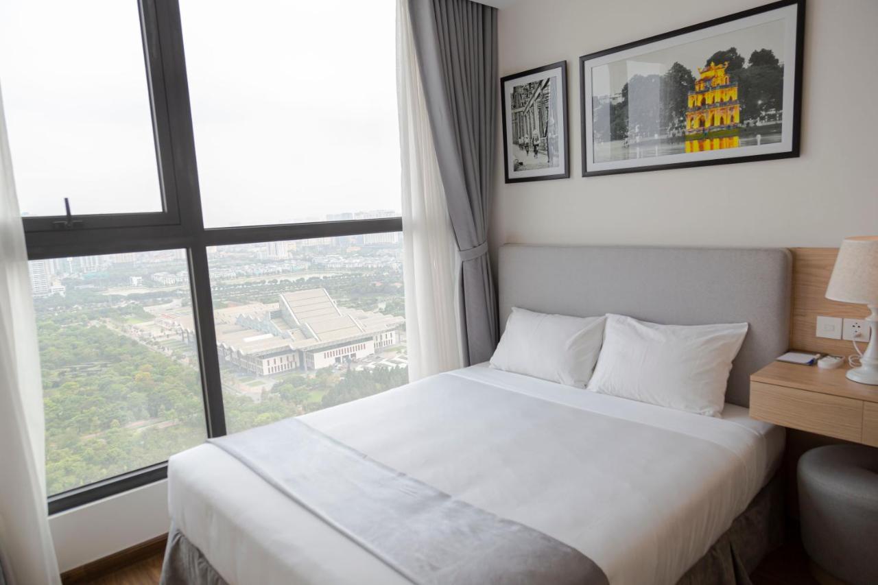 Aspaces Serviced Apartments - Vinhomes West Point Hanoi Bagian luar foto