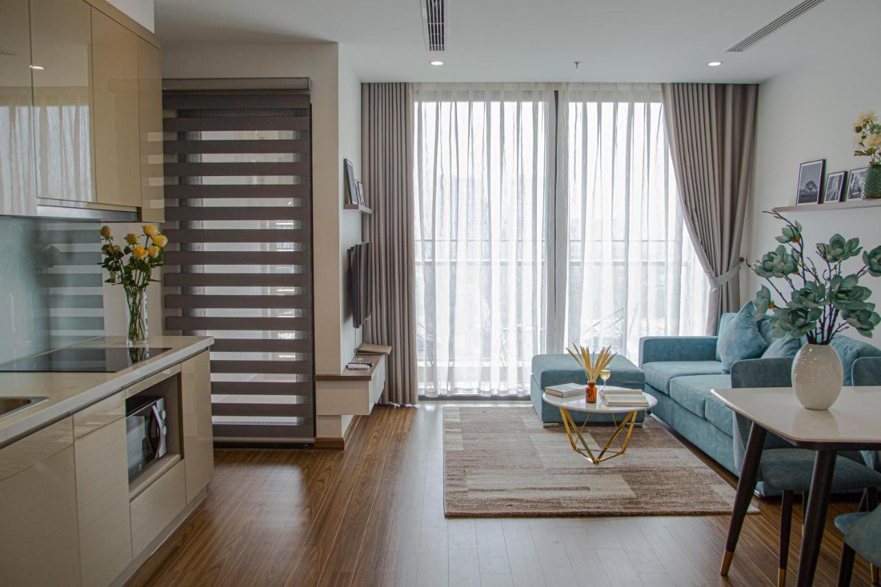 Aspaces Serviced Apartments - Vinhomes West Point Hanoi Bagian luar foto