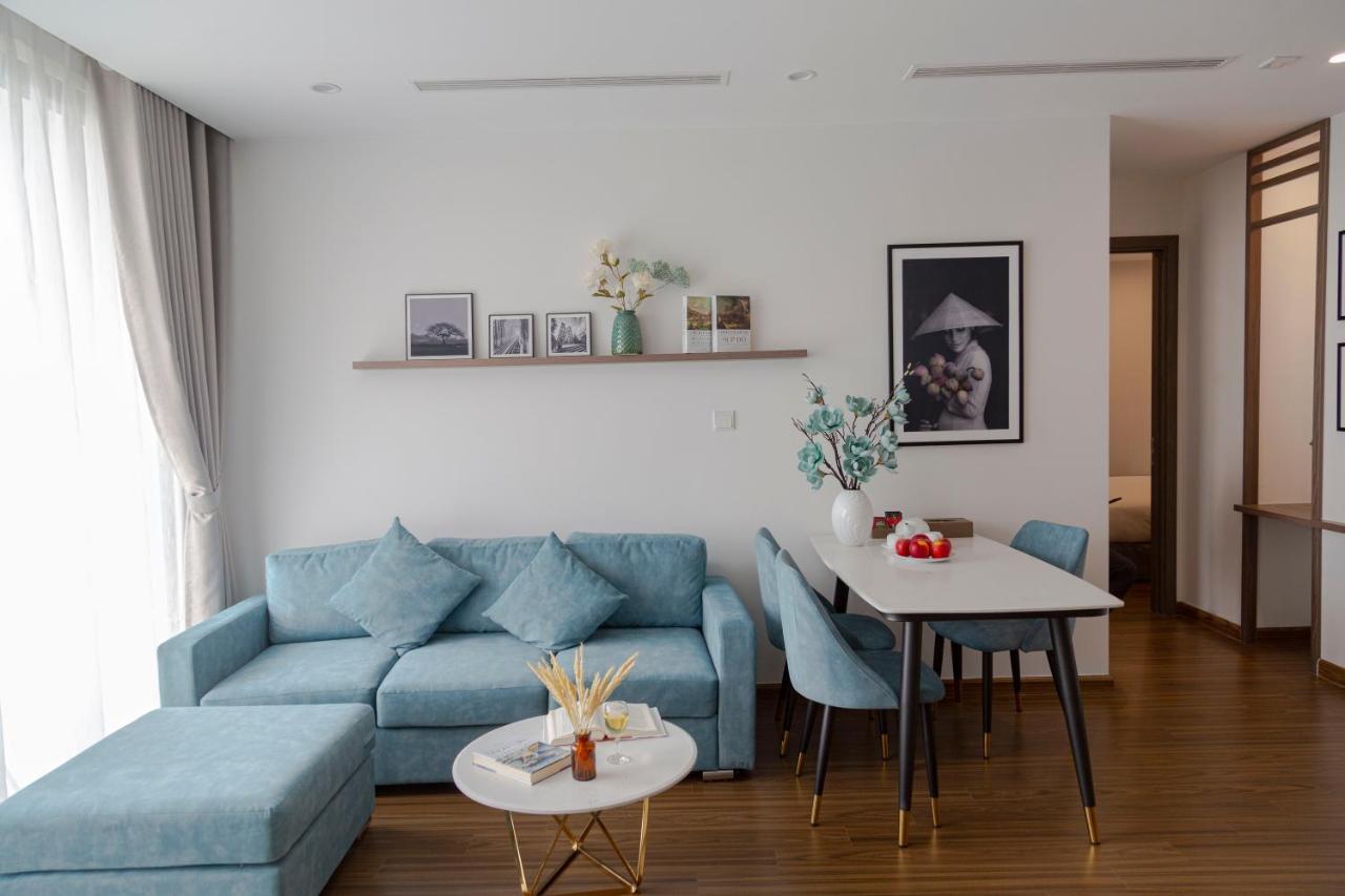 Aspaces Serviced Apartments - Vinhomes West Point Hanoi Bagian luar foto