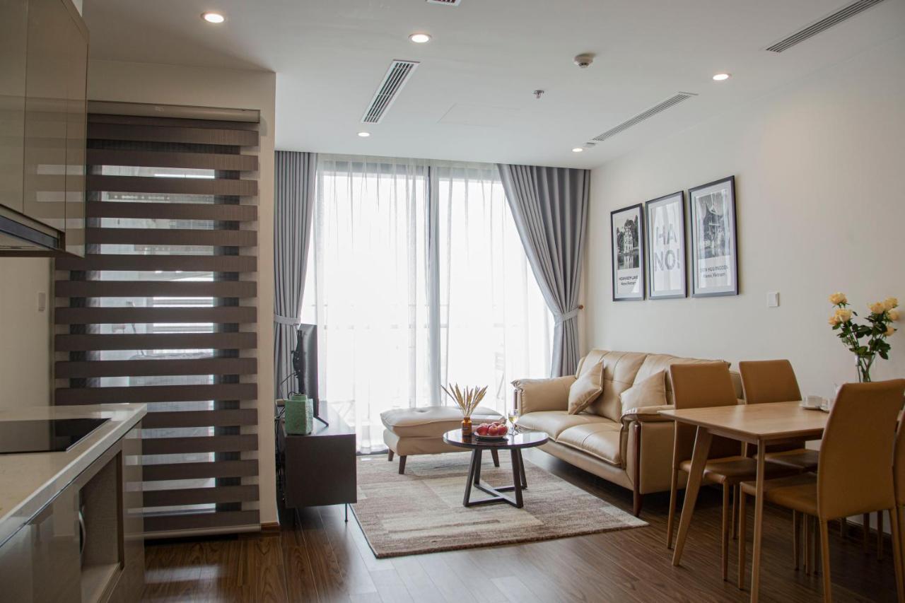 Aspaces Serviced Apartments - Vinhomes West Point Hanoi Bagian luar foto