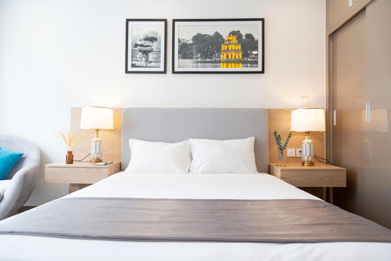Aspaces Serviced Apartments - Vinhomes West Point Hanoi Bagian luar foto