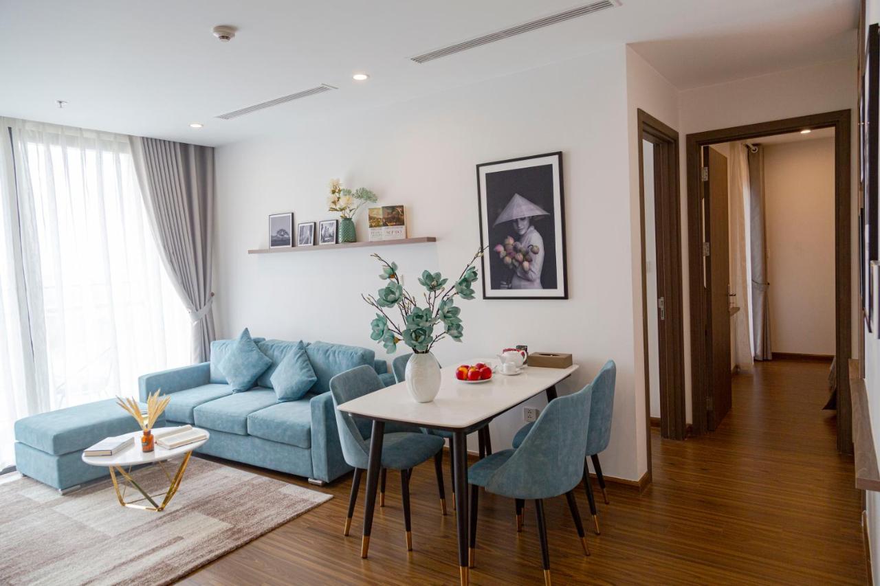 Aspaces Serviced Apartments - Vinhomes West Point Hanoi Bagian luar foto