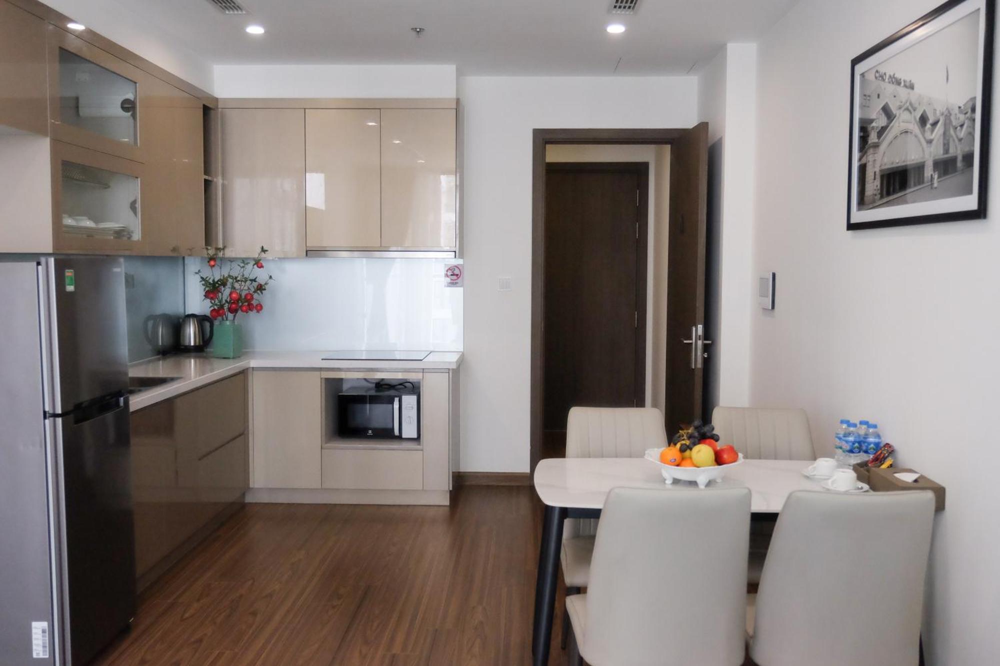 Aspaces Serviced Apartments - Vinhomes West Point Hanoi Bagian luar foto