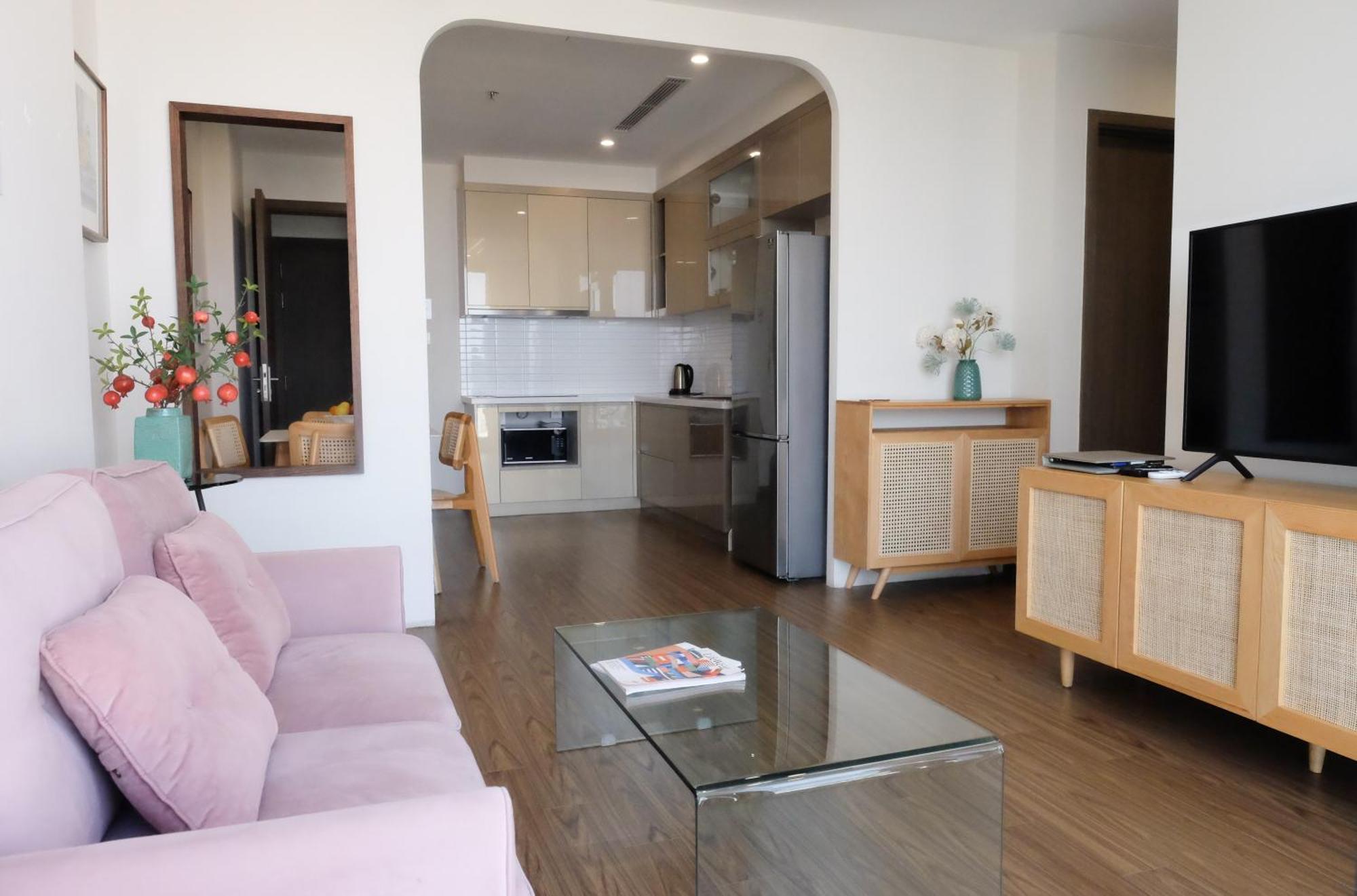 Aspaces Serviced Apartments - Vinhomes West Point Hanoi Bagian luar foto