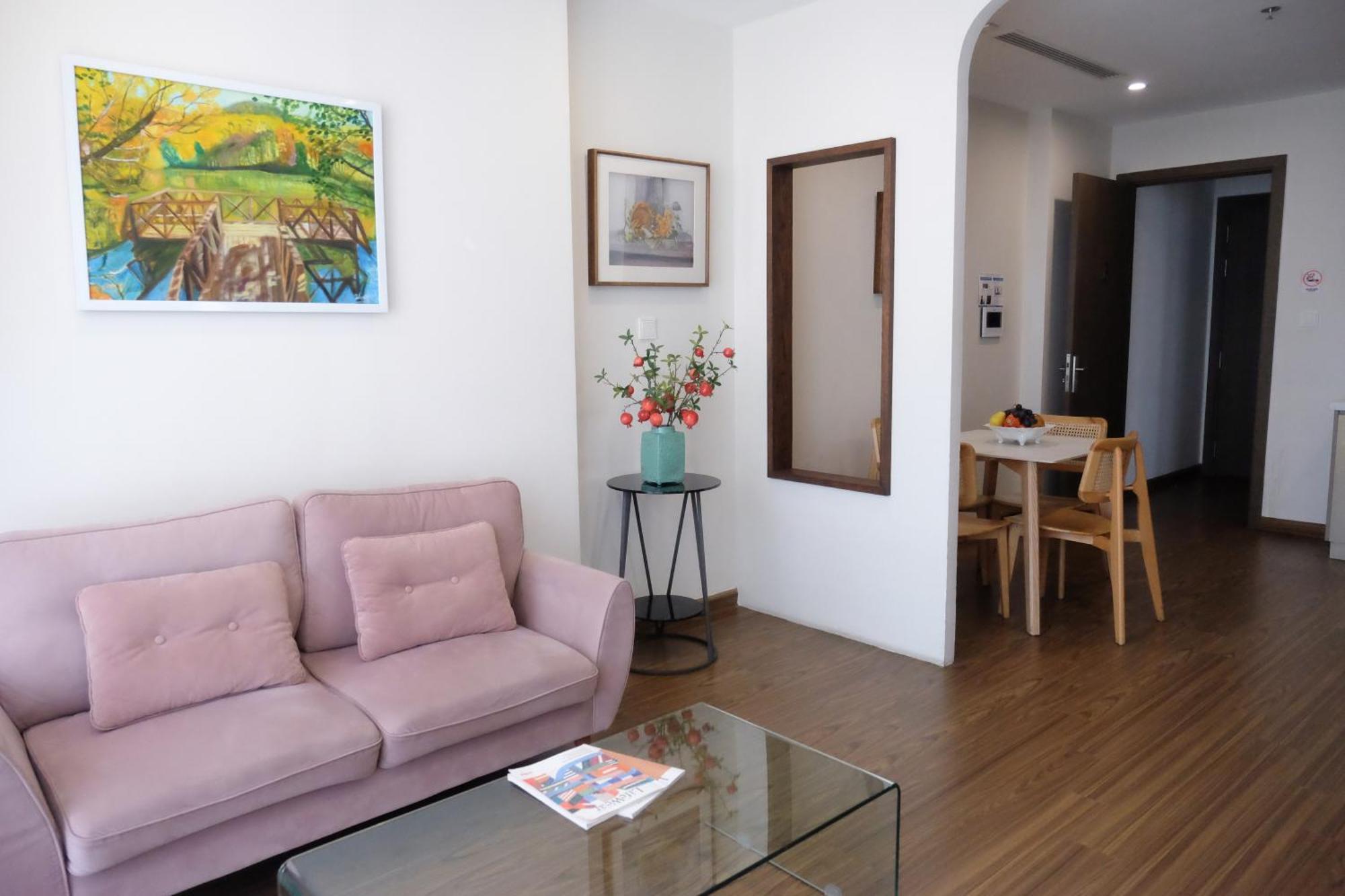 Aspaces Serviced Apartments - Vinhomes West Point Hanoi Bagian luar foto